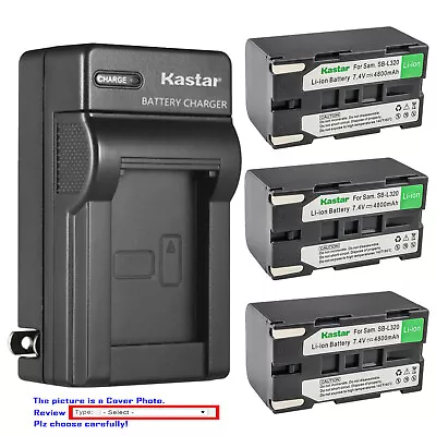 Kastar Battery Wall Charger For Samsung SB-L320 Samsung SC-L810 SCL810 Camcorder • $6.49