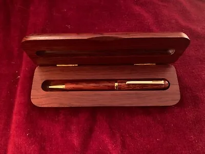 Dr. Pepper/7Up Technical Seminar Pen 1998-Beautiful Wood Case • $25