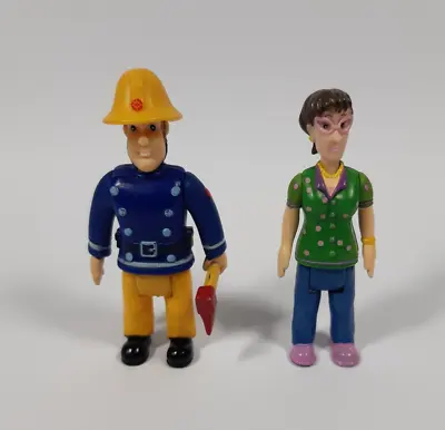 Fireman Sam + Dylis Price Action Figure Toy 7cm • $6