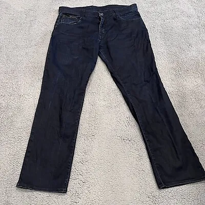 Zara Jeans Mens 34 Blue Straight Leg Stretch Jeans Denim Relaxed Athleisure  • $10.95