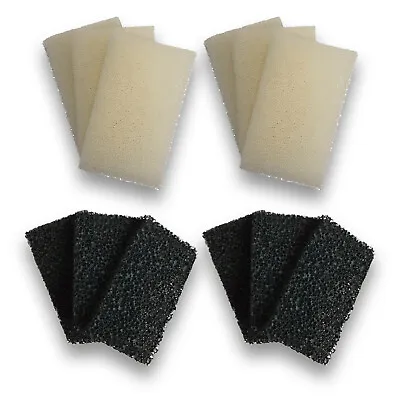 Compatible Interpet PF1 Filter Foam And Carbon Sponge Set Aquarium Fish Tank • £9.99