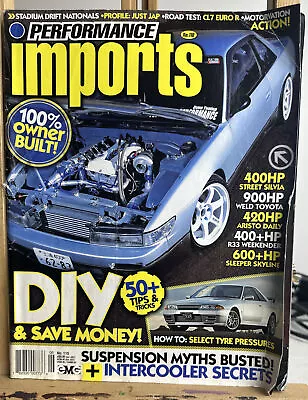 Performance Imports Magazine No. 110 In Ok Condition • $7.99