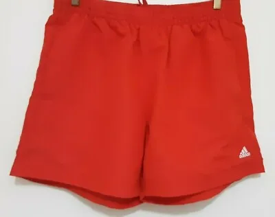 $30 • Buy Size Xl Men's Redish Orange Adidas Shorts As New