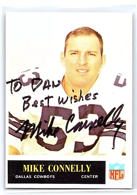 Mike Connelly Autographed Signed Card 1965 Philadelphia #45  To Dan    Auto • $13.95