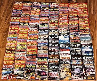 $369 • Buy Large  HOT VW's  Magazine Collection Lot Volkswagen Beetle Buggies - 177 Issues!