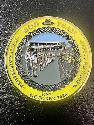 U.S. Border Patrol Academy EOD Team Challenge Coin • $20