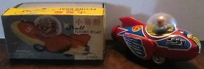 Small Flying Boat Tin Friction Spaceship (from 1960's?) Made In China Not Marx • $18.89