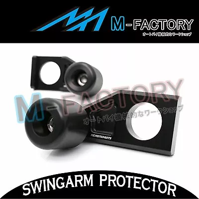 Black Billet Axle Block Sliders Swingarm Protectors Fit Yamaha YZF R6 17-19 18 • $29.52