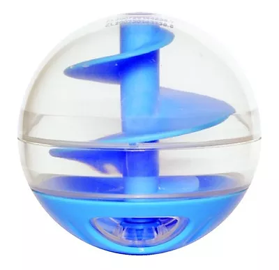 Hagen Catit Kitty Cat Treat Ball Treat Dispensing Ball BLUE • $10.95