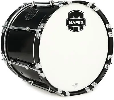 Mapex Quantum Mark II Marching Bass Drum - 14 X 18 Inch Gloss Black • $474.95