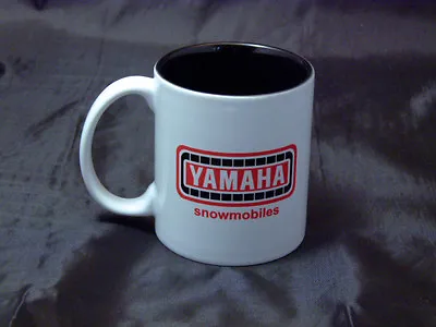 Reproduction Vintage Yamaha Snowmobile Track Logo Coffee Mug (022) • $12