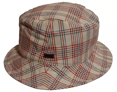 Kangol Men's / Unisex British Spey Burton Check Bucket Hat Size L • $30