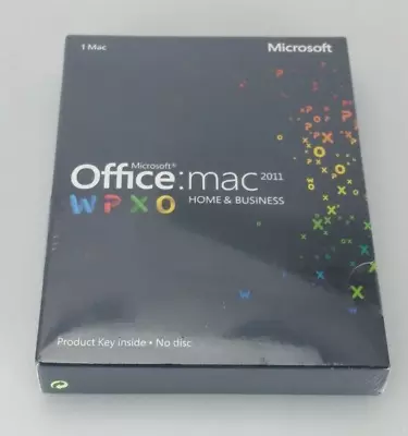 MS Microsoft Office MAC2011 Home And Business • $79