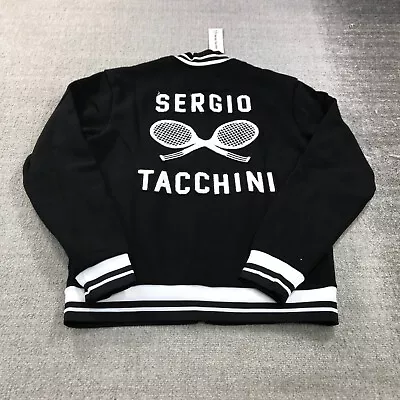 Sergio Tacchini Jacket Mens Small  Track Jacket Retro Tennis Warm Up Jacket A324 • $69.92