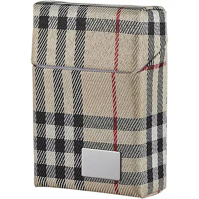 Plaid Design Cigarette Case For Men And Women • £27.97