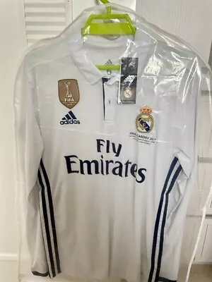 Real Madrid 16-17 Ronaldo Player Issue Adizero Authentic Shirt Jersey Size: 6 • $1100