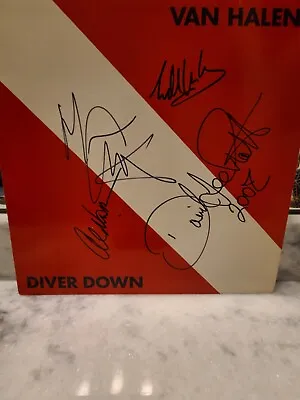 Autographed Van Halen Diver Down Album...All 4...JSA Certification • $7850