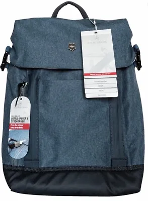 Victorinox Altmont Classic Rolltop Laptop Backpack In Blue - SHIPS FAST • $75