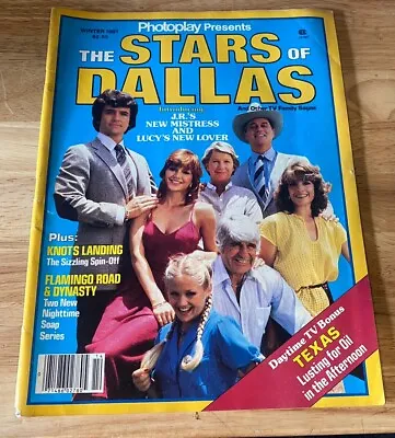 1981 Winter PHOTOPLAY Magazine - The Stars Of Dallas Larry Hagman Patrick Duffy • £12.59