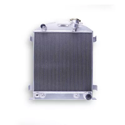 3Row For 1932-1939 33 34 1938 Ford Model A Chevy V8 AT Chopped Aluminum Radiator • $127