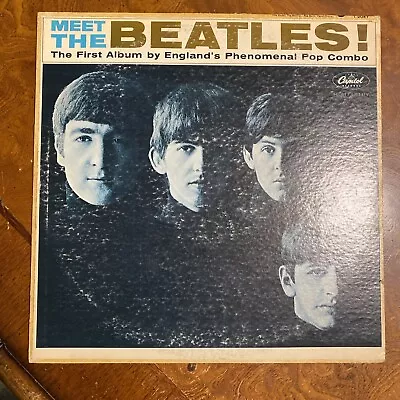 The Beatles: Meet The Beatles 1964 LP Original MONO / Capitol T-2047 • $29.99