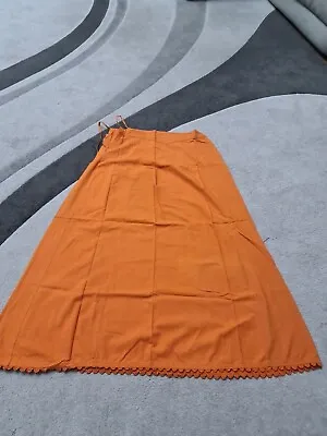 £4 • Buy Cotton Saree Petticoat Indian Underskirt  Sari Inskirt 