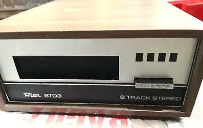 Vintage Home 8 Track Player WIEN 8TD3 Plus Tapes • £47