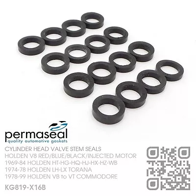 Valve Stem Seals V8 5.0l 304/355 Stroker Motor [holden Vn-vp-vr-vs-vt Commodore] • $26