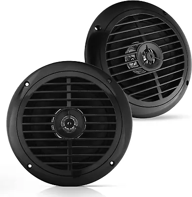 6.5 Inch Dual Marine Speakers - 2 Way Waterproof And Weather Resistant Outdoor S • $22.48