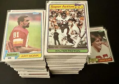 1981 Topps Football Cards 251-500 (EX-NM) - You Pick - Complete Your Set  • $0.99