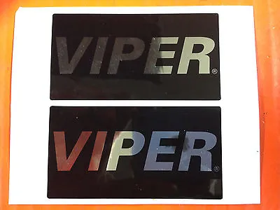 Viper Car Alarm Window Decals Security  Emblem Authentic • $4.80