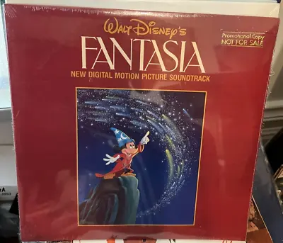 1982 Walt Disney’s FANTASIA 2 LP Buena Vista 104 Vinyl Record Album PROMO SEALED • $49.95