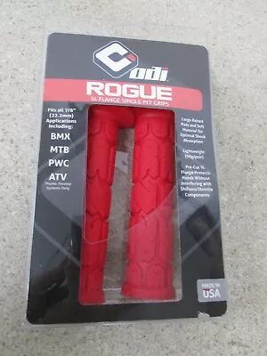 New Odi Red Rogue Grips Yamaha Blaster Banshee Warrior Raptor Grizzly Kodiak • $16.95