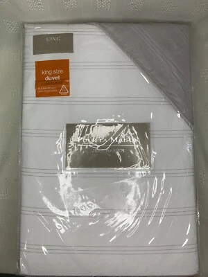 £35 • Buy Luxury Jeff Banks 100% Cotton Pour La Maison King Size Bedding RRP £100 A43