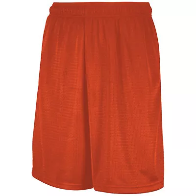 RUSSELL ATHLETIC Mens Moisture-Wicking Mesh Shorts With Pockets - 651AFM • $19.23