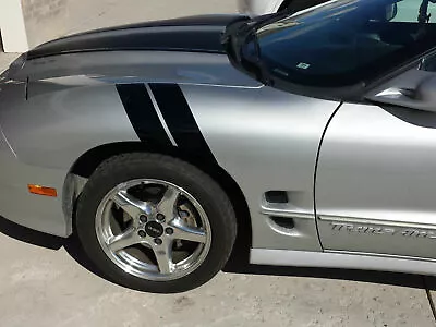 93-02 Pontiac Trans Am 4  Fender Hash Stripes Vinyl Graphics Decals Ws6 V6 V8 • $17.95