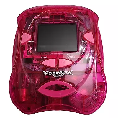 2004 Video Now Color FX Personal Video By Hasbro Pink With Clean Battery Comp. • $39.95