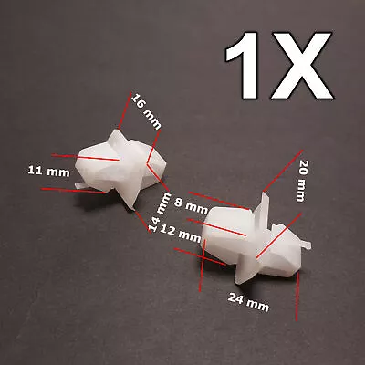$4.89 • Buy 1X Fastener Clamp For Side Skirt & Sill Trim For Volvo