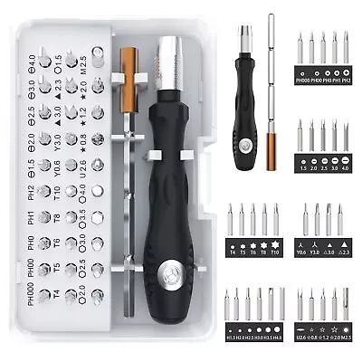 32 In 1 Small Screwdriver Set Mini Magnetic Screwdriver Set – Contains 30 Bi... • $11.19