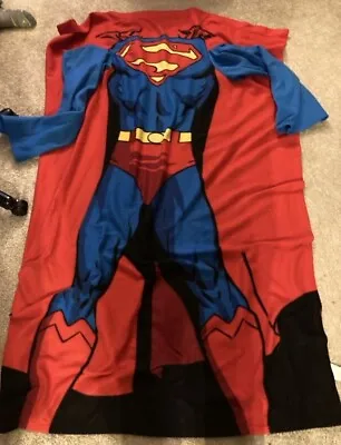 Superman Snuggie Adult Size Uni-Sex • $15.99