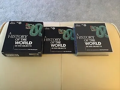A History Of The World In 100  Objects  - Neil MacGregor - CD 20 Disc Box Set  • £16.95