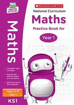 £2.99 • Buy National Curriculum Mathematics Practice - Year 1 (100 Lessons - 2014 Curricul,