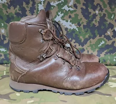 British Army Military Sas Surplus Iturri Combat Hiking Boots Leather - 9 M • $39.35