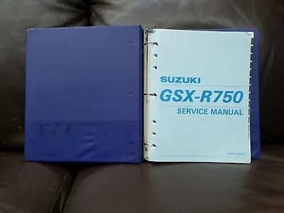 $45.95 • Buy Workshop Manual 97 98 99 Suzuki Gsx-R 750 Factory Shop Service Manual V W X