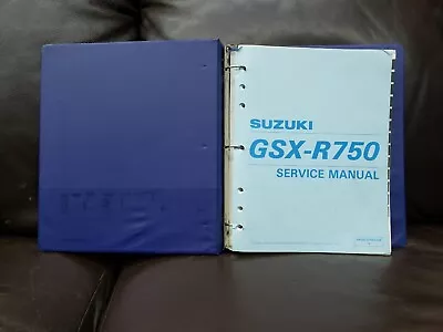 $45.95 • Buy Workshop Manual 97 98 99 Suzuki Gsx-R 750 Factory Shop Service Manual V W X