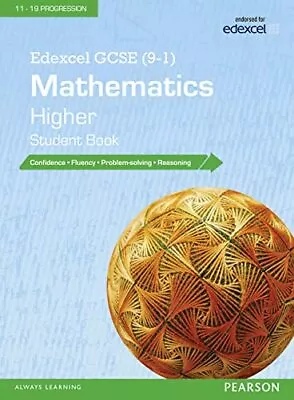 Edexcel GCSE (9-1) Mathematics: Higher Student Book (Edexcel GCSE ... By Pearson • £10.99