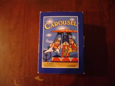 Schylling Collector Series Tin Toy Horse Carousel With Box Thumb Pull/Spin • $24.99