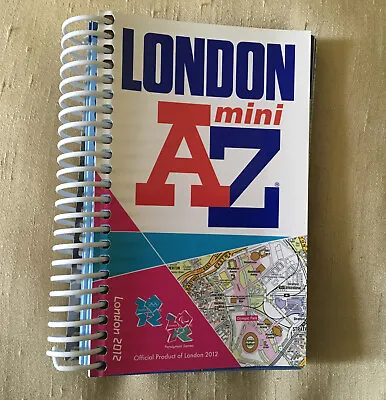 London 2012 Mini Street Atlas (London Street Atlases) By Geographers' A-Z Map Co • £3.99
