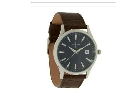 J By Jasper Conran- RP £45 - Men's Brown Croc-effect Analogue Watch. • £30