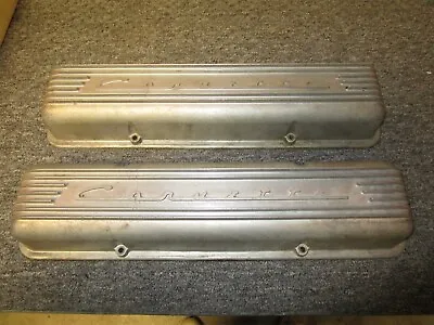 67 Corvette 327/350 Die Cast Aluminum Valve Covers GM NICE! L79 • $650